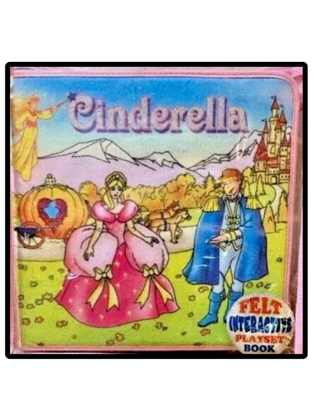BUNDLE & SAVE 👑 Softplay Cinderella Felt Interactive Playset Book